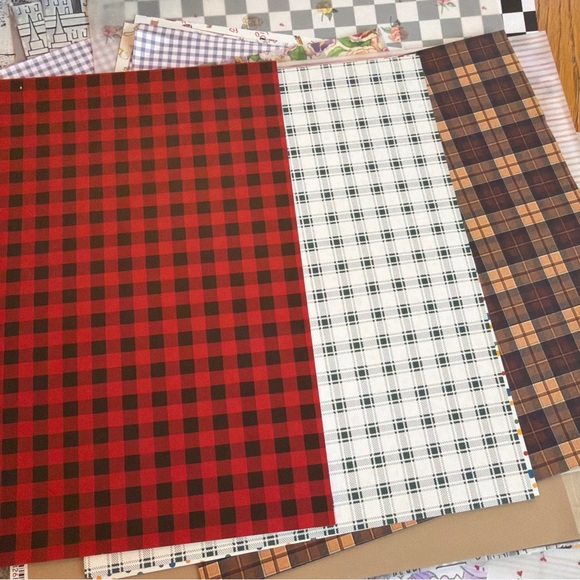 Paper Pizazz Scrapbook Sheets Lot of Vacation Acid Free Pages 11 3/4 X 12 - Picture 13 of 13